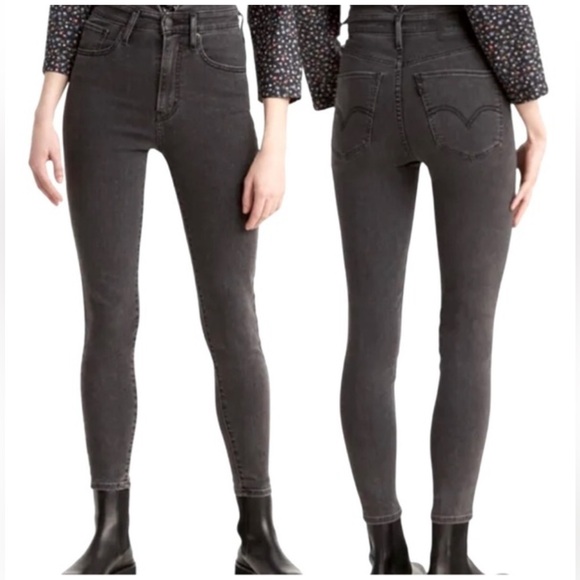 Levi's Denim - Levi's Women's High-Rise Jeans - Dark Gray
